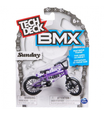 Tech Deck BMX колекционерско колело Sunday виолетово