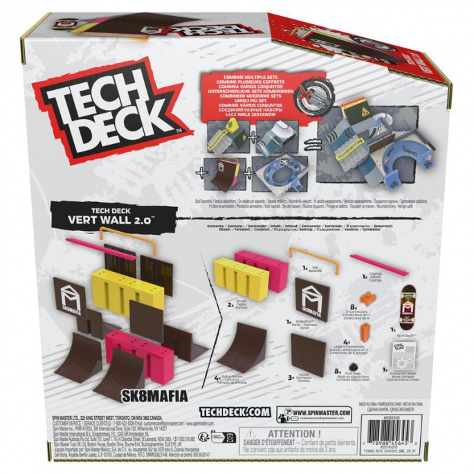 Tech Deck Xconnect скейтпарк Mafia Vert Wall