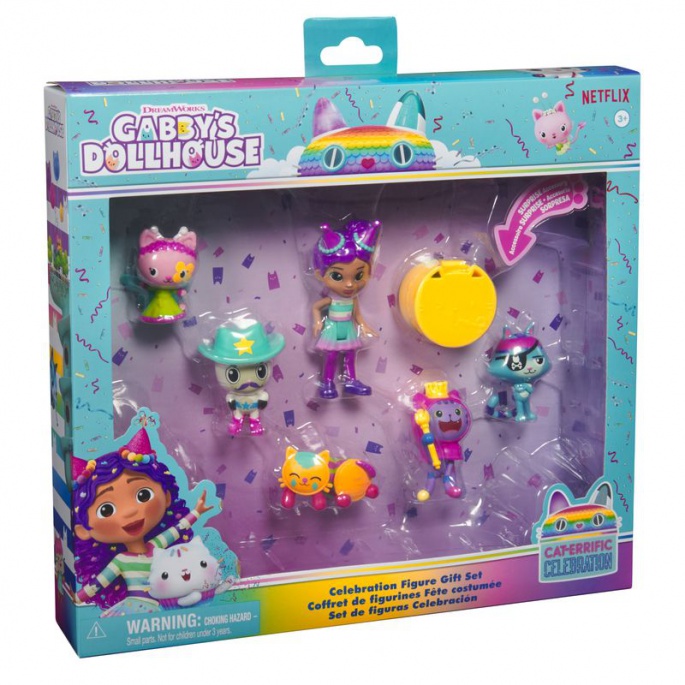 Gabby's Dollhouse - комплект фигурки ‘Празник’