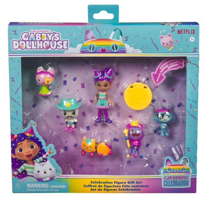 Gabby's Dollhouse - комплект фигурки ‘Празник’