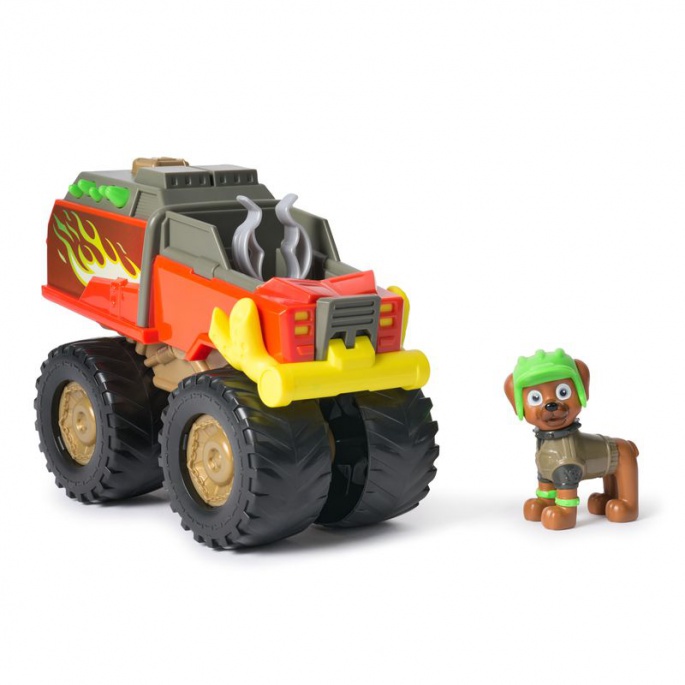Labkovият патрул Rescue Wheels тематично превозно средство Boomer