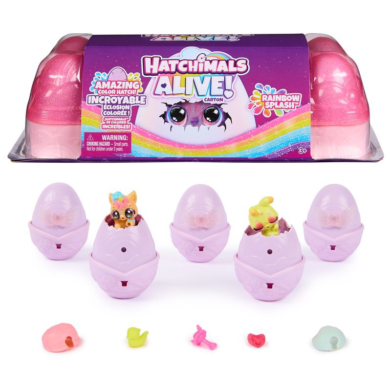 Hatchimals Alive люпящи се животинки във вода картон