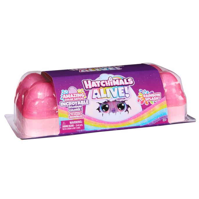 Hatchimals Alive люпящи се животинки във вода картон