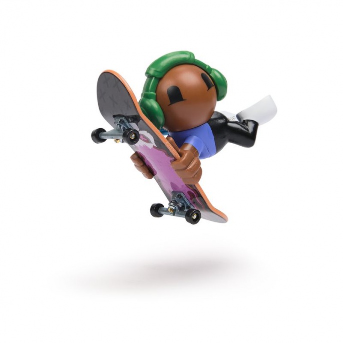 Tech Deck SK8 Crew fingerboard с фигурка зелени слушалки