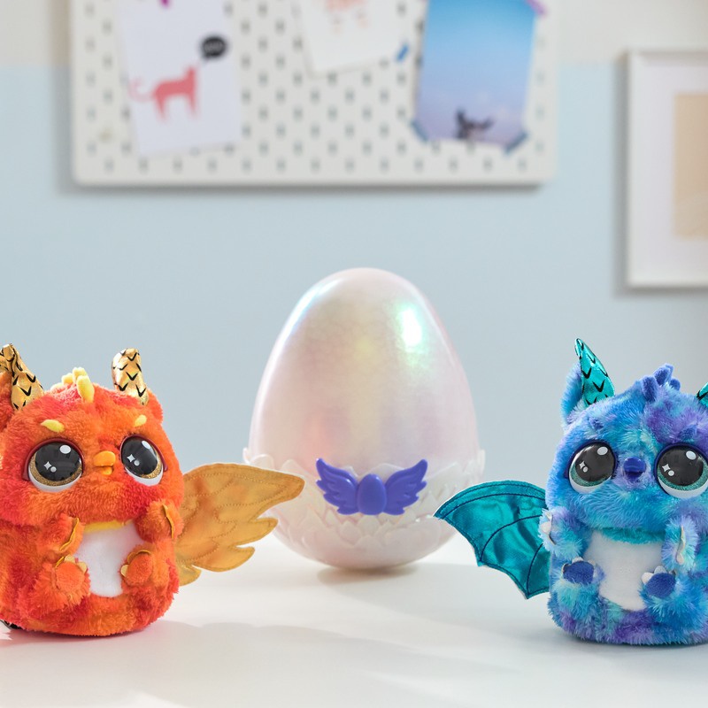 Hatchimals люпещо се интерактивно животинче дракон