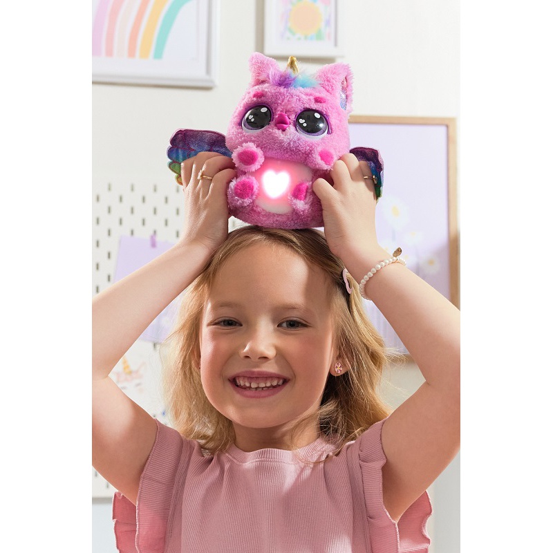 Hatchimals люпещо се интерактивно животинче еднорог