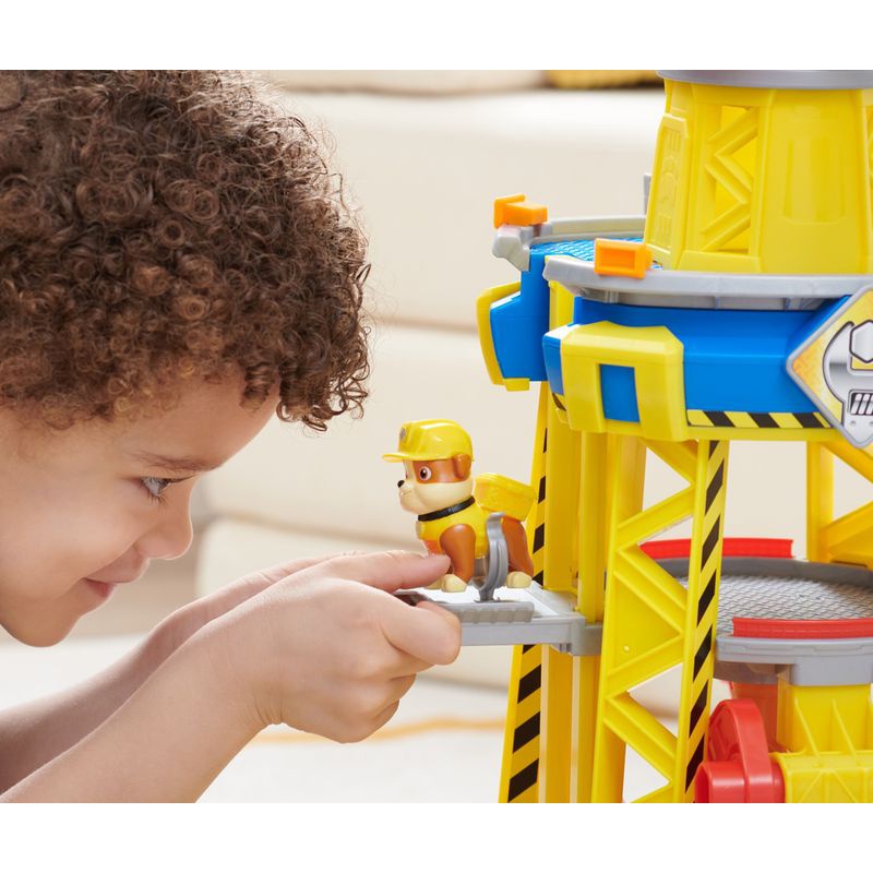 Пакет: Бандата на Рабъл интерактивен кран със звуци 60 см + основно превозно средство Ръбъл