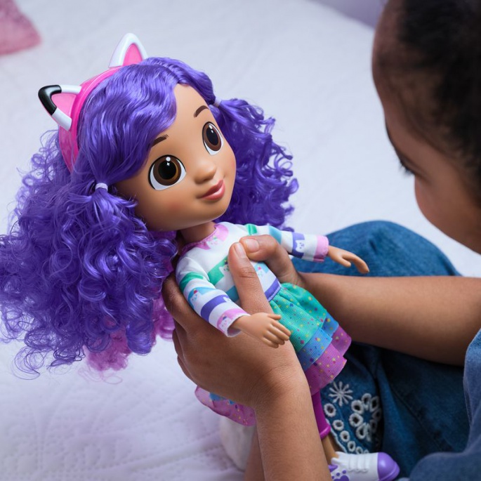 Промоция 1+1 Габи къща интерактивна кукла с звук + фигурка Габи в къщата БЕЗПЛАТНО