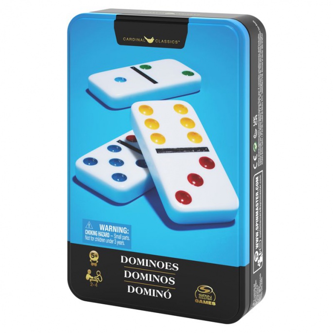 Spin Master Games домино в метална кутия