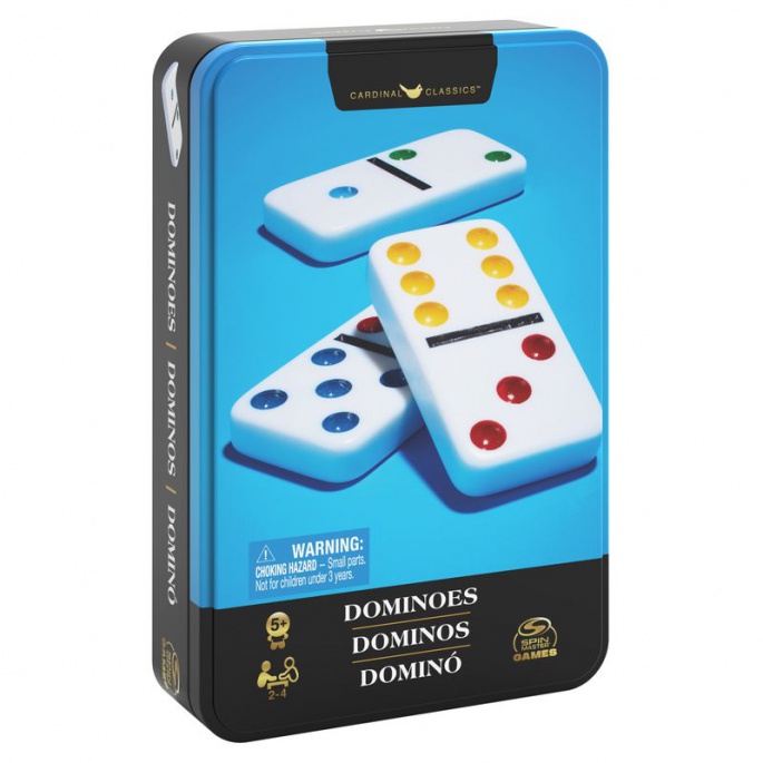 Spin Master Games домино в метална кутия