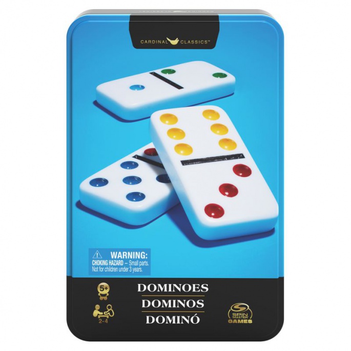 Spin Master Games домино в метална кутия