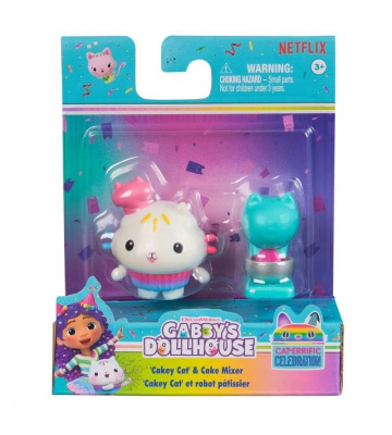 Къщичката на Габи: фигурка Котето Кейк с аксесоар