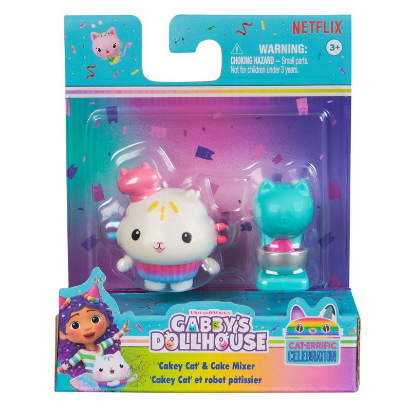 Къщичката на Габи: фигурка Котето Кейк с аксесоар