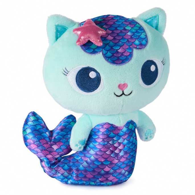 Gabby's Dollhouse плюшена играчка Mercat с функции