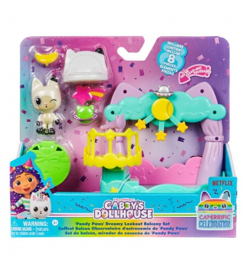 Къщичката на Gabby с наблюдателен балкон