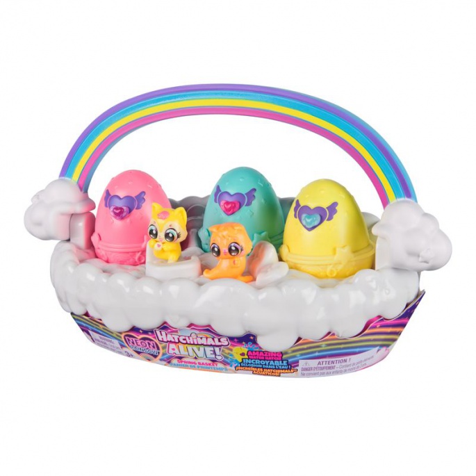 Hatchimals Облачето с неоновата дъга мулти пакет