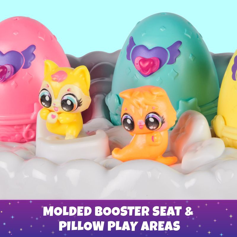Hatchimals Облачето с неоновата дъга мулти пакет