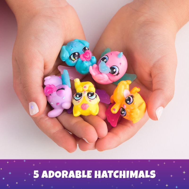 Hatchimals Облачето с неоновата дъга мулти пакет