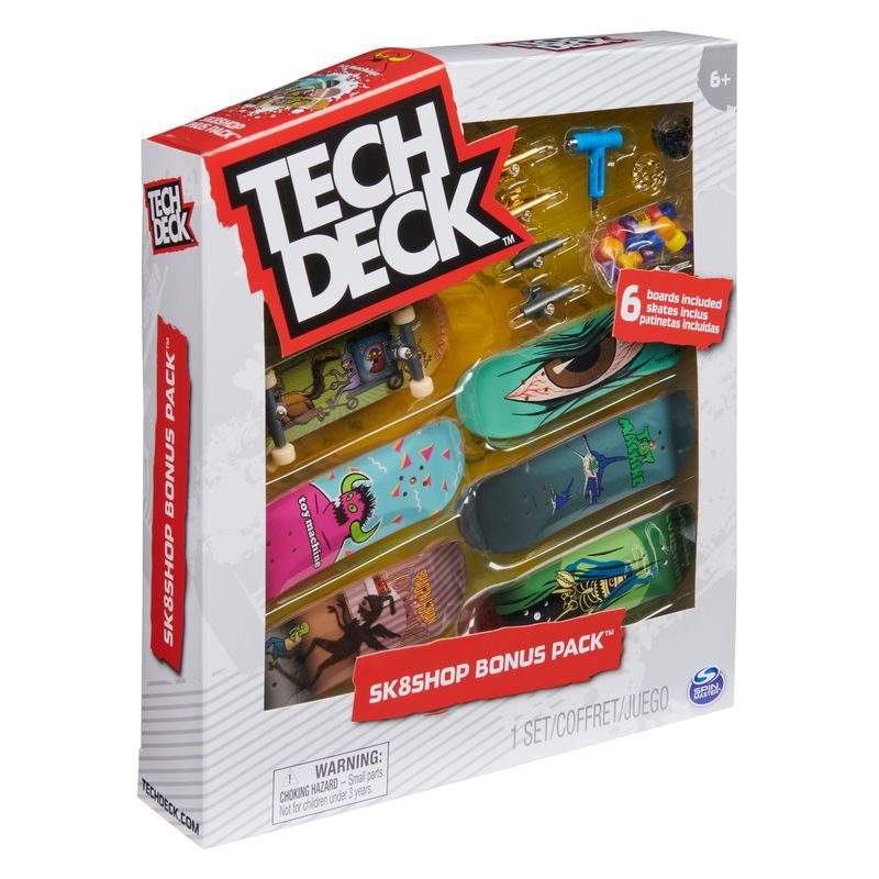 Tech Deck фингърборд 6бр с аксесоари