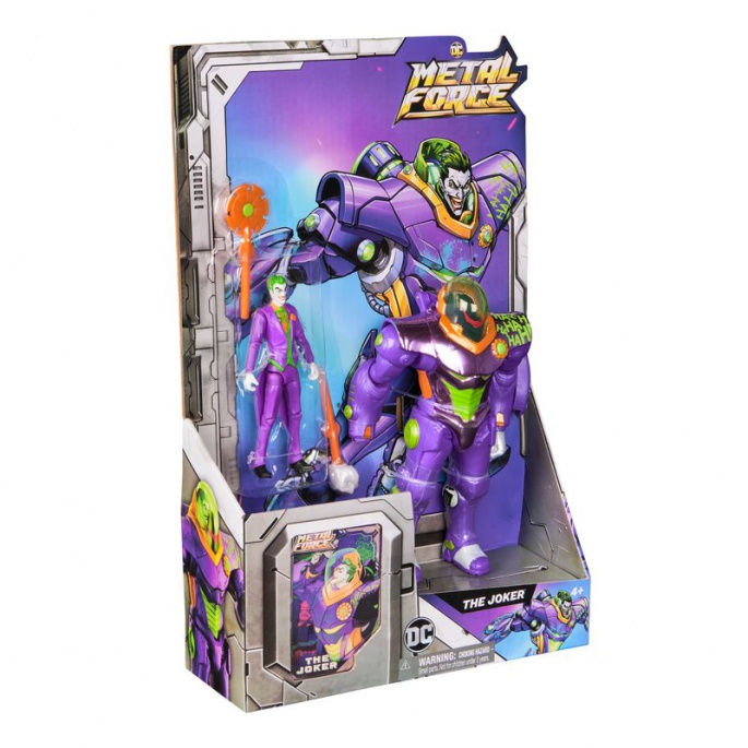 DC Metal Force фигура Джокер с екшън костюм