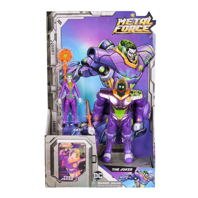 DC Metal Force фигура Джокер с екшън костюм
