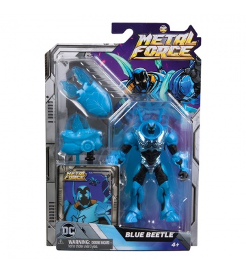 DC Metal Force екшън фигура Blue Beetle 10 cm