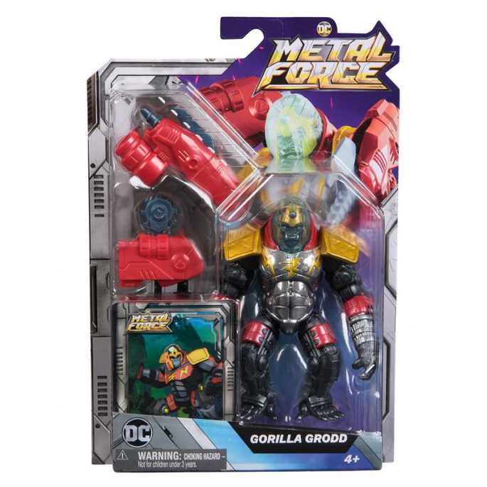 DC Metal Force екшън фигура Gorilla Grodd 10 см