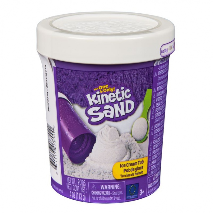 Kinetic Sand бяла сладолед в туба