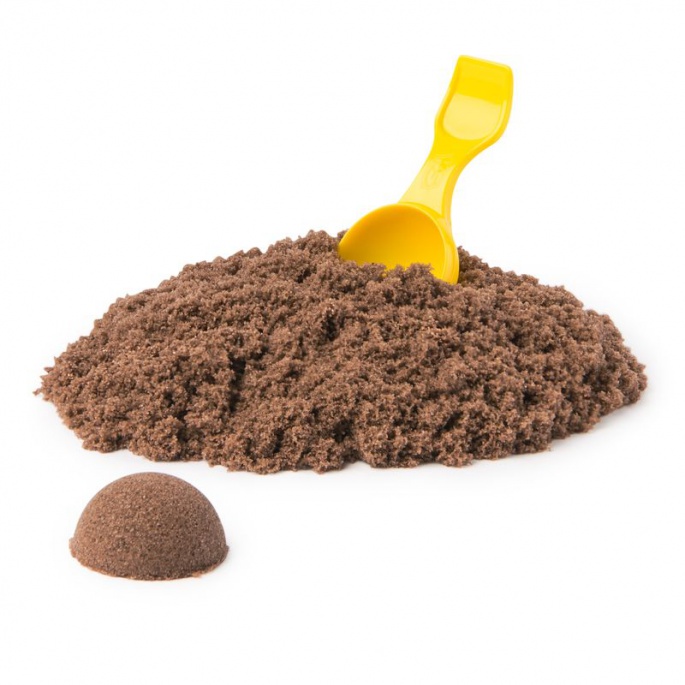 Kinetic Sand кафява сладоледена тръбичка