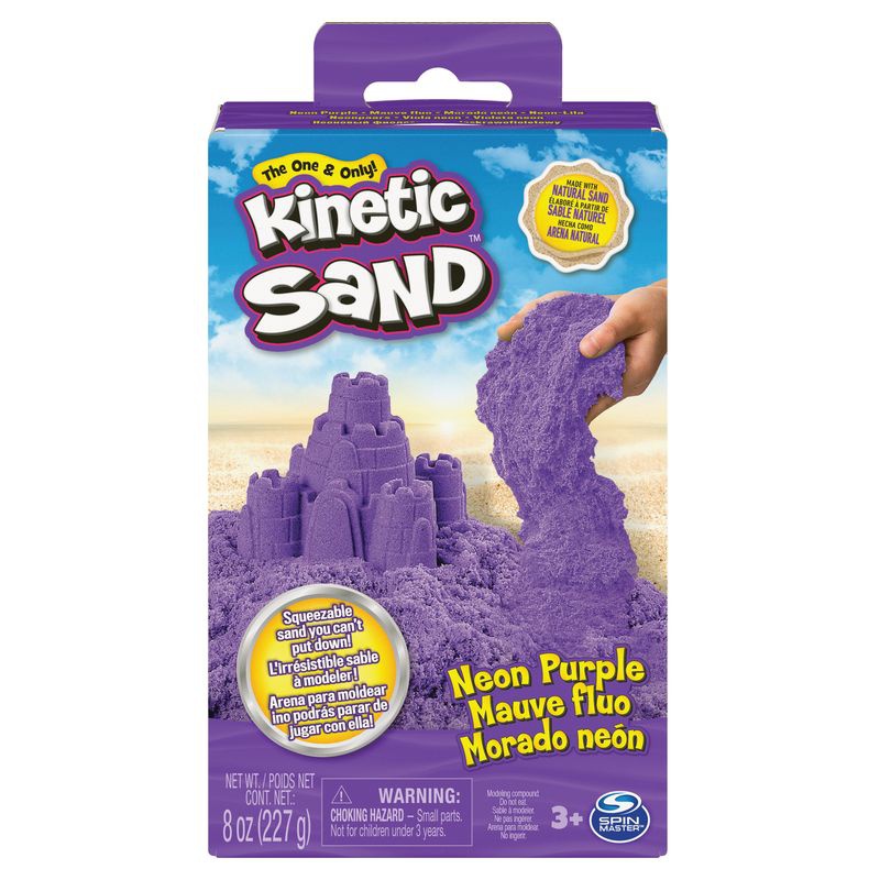 Kinetic Sand неонов виолетов пясък