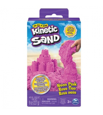Kinetic Sand неоново розов пясък