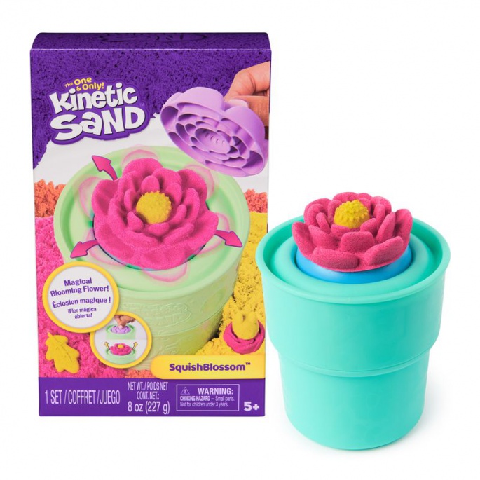 Kinetic Sand развий се пупа