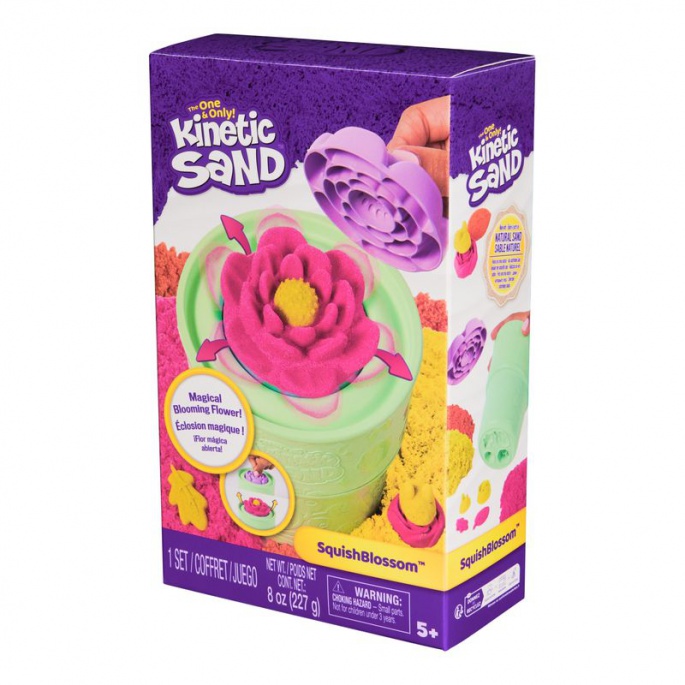 Kinetic Sand развий се пупа