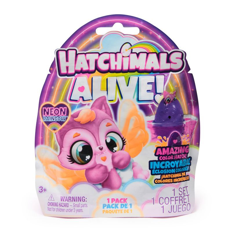 Hatchimals Неонова дъга единична опаковка