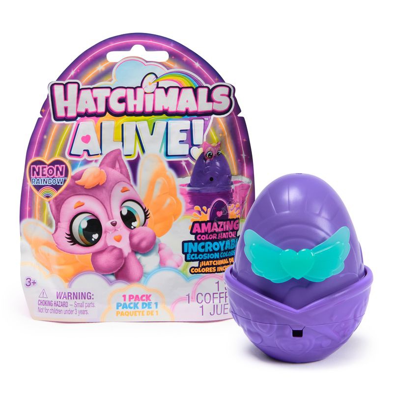 Hatchimals Неонова дъга единична опаковка