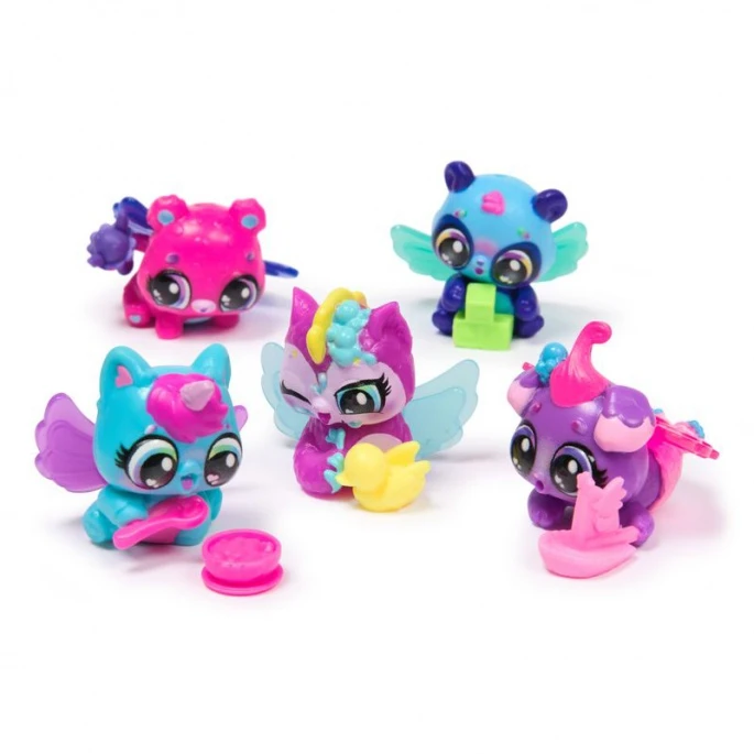 Hatchimals Неонова дъга картон животни