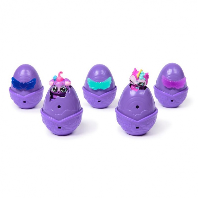 Hatchimals Неонова дъга картон животни