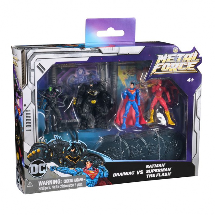 DC Metal Force комплеккт фигури с поставка 5 см