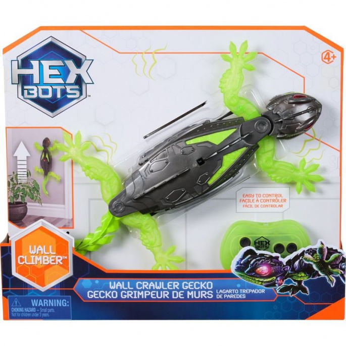 Hex Bots RC Гекон, катерещ се по стените