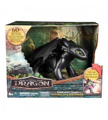 Как да си дресираш дракон интерактивен Беззъб с много функции