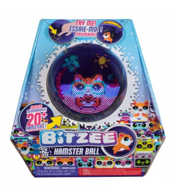 Интерактивно дигитално животинче Bitzee хамстер в топка