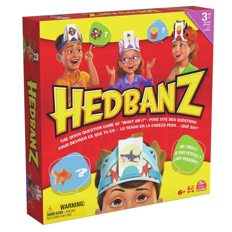 Spin Master Games парти игра с въпроси Hedbanz 2025