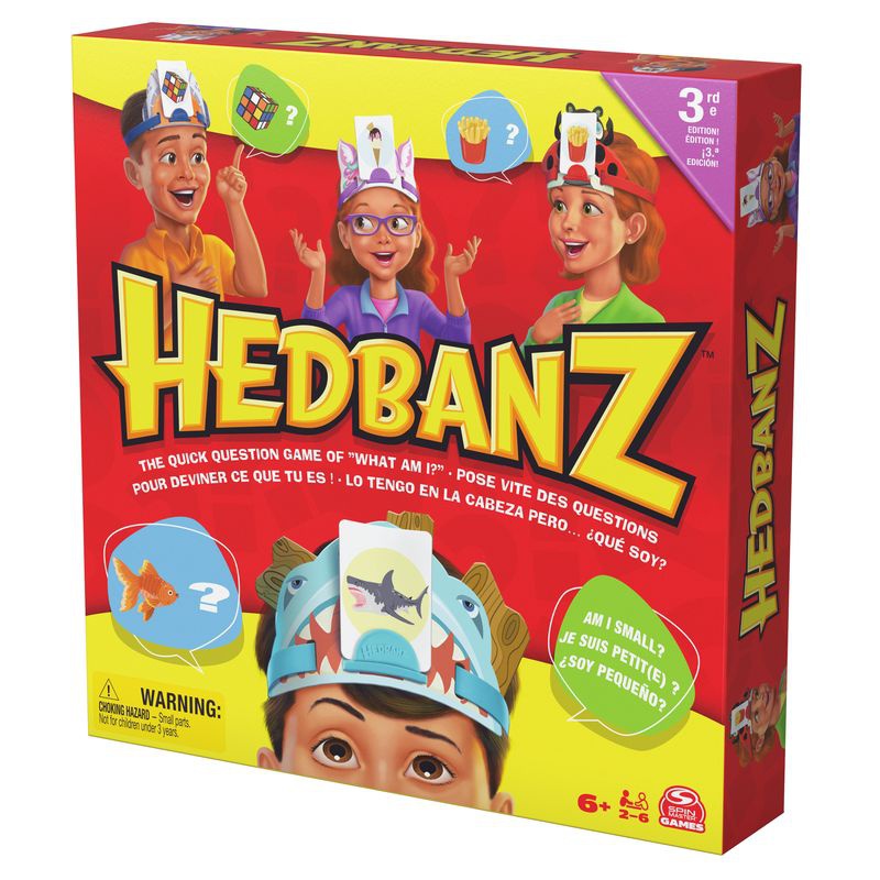 Spin Master Games парти игра с въпроси Hedbanz 2025