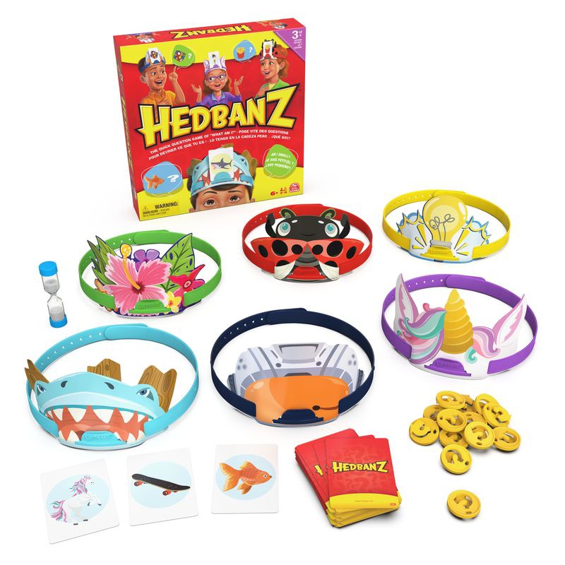 Spin Master Games парти игра с въпроси Hedbanz 2025