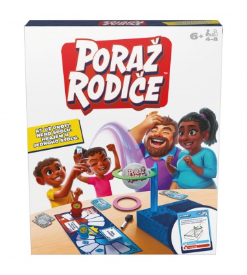 Spin Master Games семейна игра Победи родителите 2025 - чешка версия