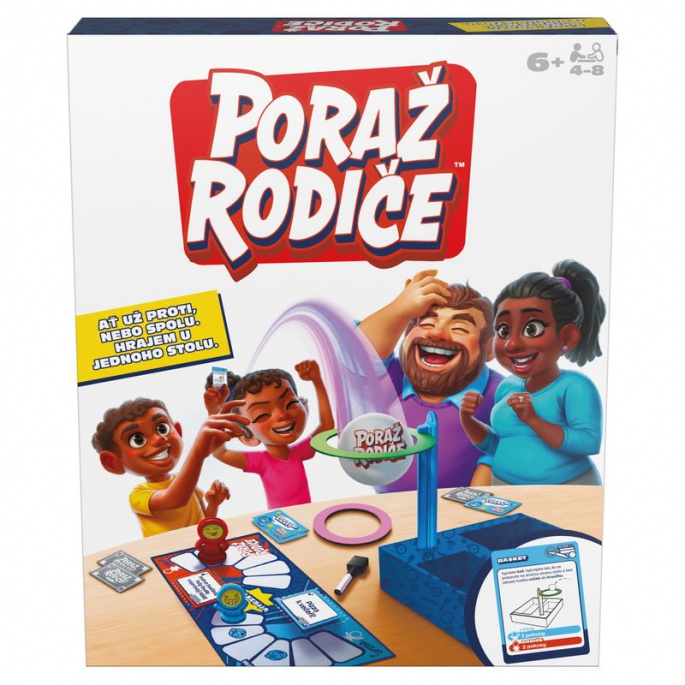 Spin Master Games семейна игра Победи родителите 2025 - чешка версия