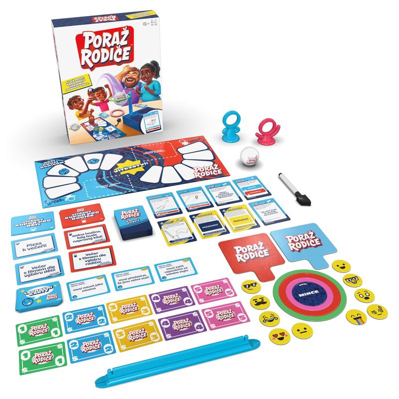 Spin Master Games семейна игра Победи родителите 2025 - чешка версия