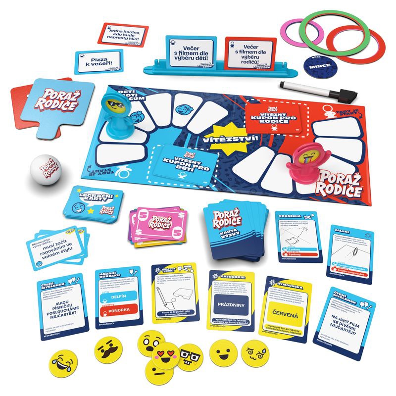 Spin Master Games семейна игра Победи родителите 2025 - чешка версия