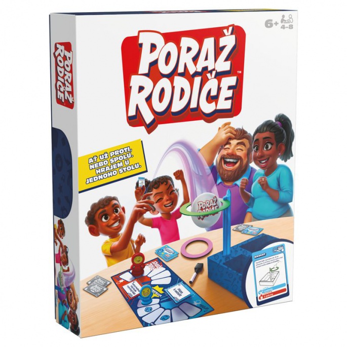 Spin Master Games семейна игра Победи родителите 2025 - чешка версия