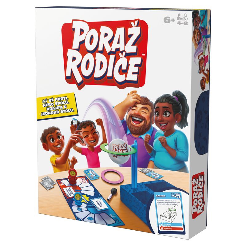 Spin Master Games семейна игра Победи родителите 2025 - чешка версия